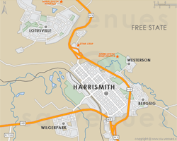 哈里斯史密斯街地图