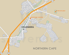 Colesberg地图